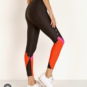 P.E Nation Color Block Leggings NWT
